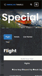 Mobile Screenshot of americantravelsinc.com